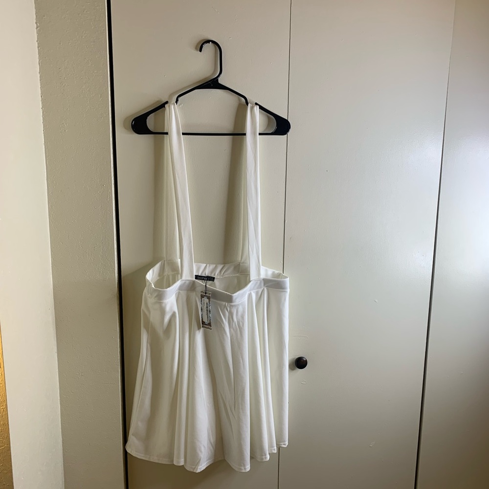 Ivory Pinafore Skirt